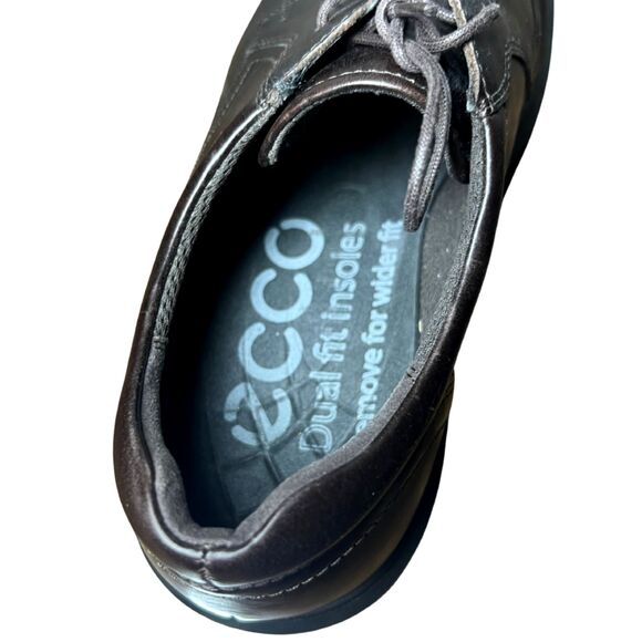 ECCO Men’s Leather Oxford Dress Shoes Brown US 10–10.5 Removable Dual Fit Insole main image 8